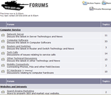 Invitation to Post on the Tech Army Forums (Computer Service)